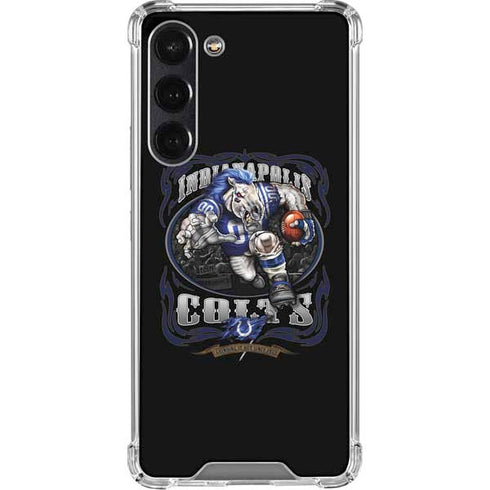 Liquid Blue NFL Indianapolis Colts Running Back Galaxy S24 FE Clear Case